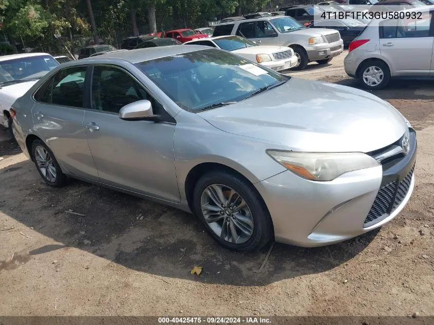 4T1BF1FK3GU580932 2016 Toyota Camry Se