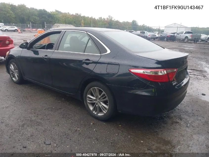 4T1BF1FK9GU143467 2016 Toyota Camry Se