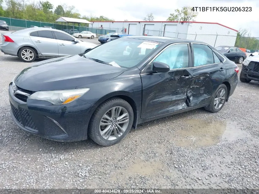 4T1BF1FK5GU206323 2016 Toyota Camry Se