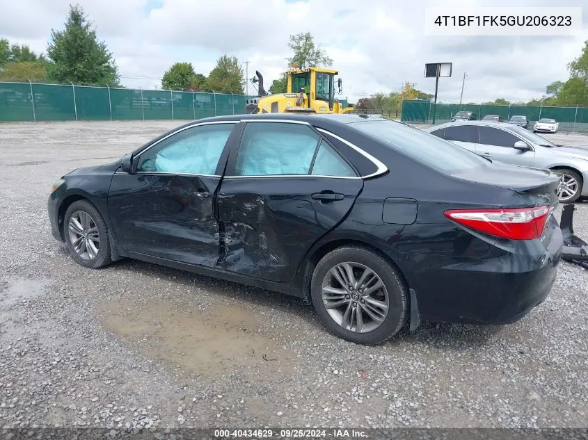 4T1BF1FK5GU206323 2016 Toyota Camry Se