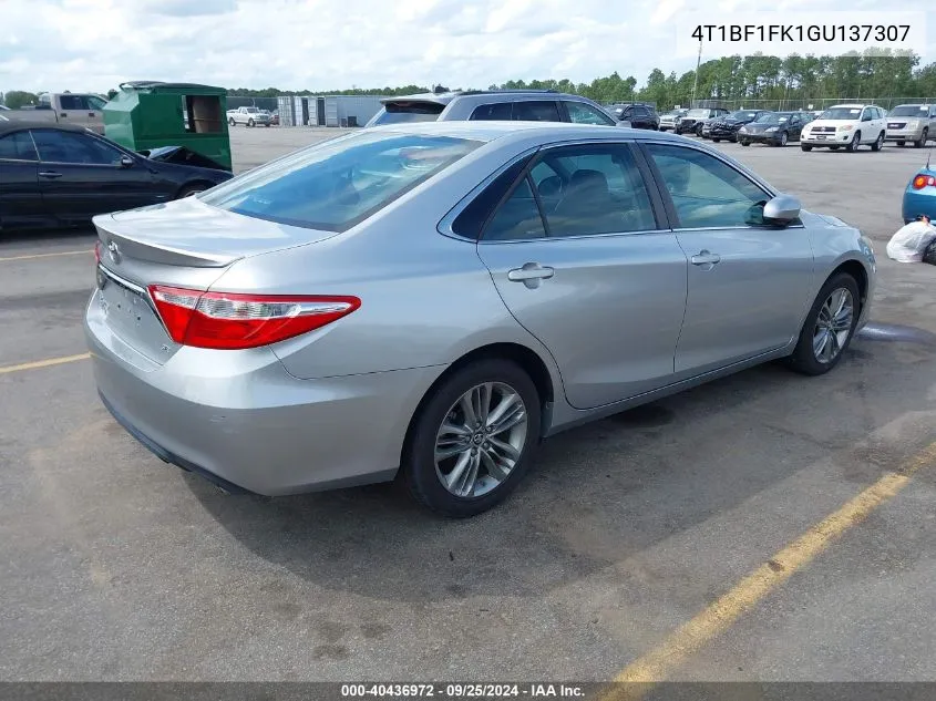 4T1BF1FK1GU137307 2016 Toyota Camry Se