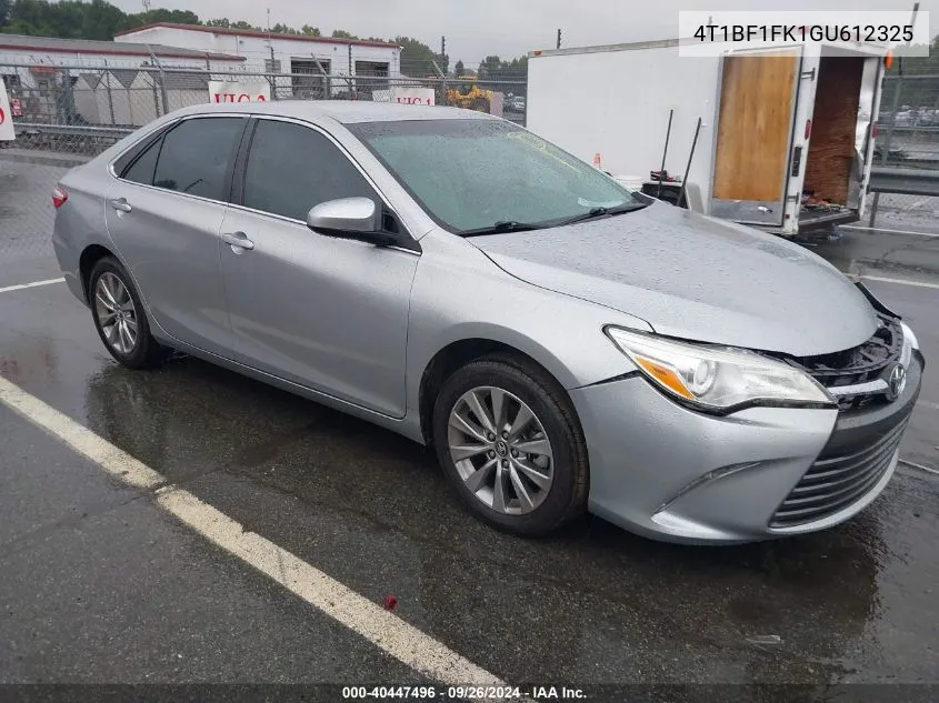 2016 Toyota Camry Le/Xle/Se/Xse VIN: 4T1BF1FK1GU612325 Lot: 40447496