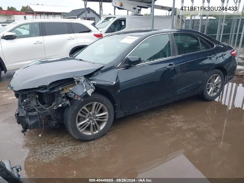 4T1BF1FK3GU246433 2016 Toyota Camry Se