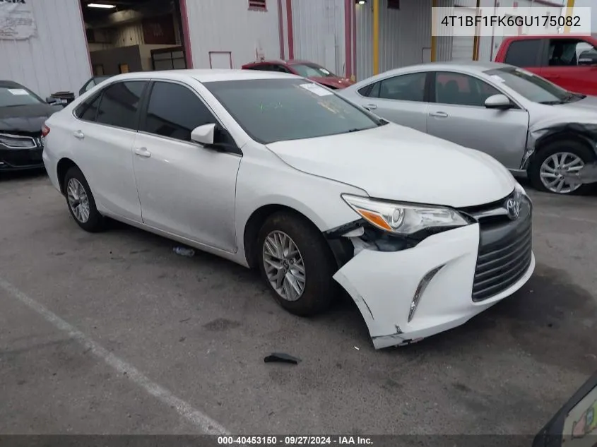 2016 Toyota Camry Le/Xle/Se/Xse VIN: 4T1BF1FK6GU175082 Lot: 40453150