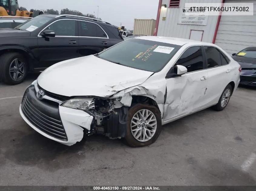 2016 Toyota Camry Le/Xle/Se/Xse VIN: 4T1BF1FK6GU175082 Lot: 40453150