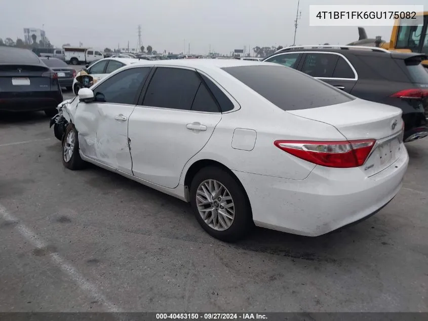 2016 Toyota Camry Le/Xle/Se/Xse VIN: 4T1BF1FK6GU175082 Lot: 40453150