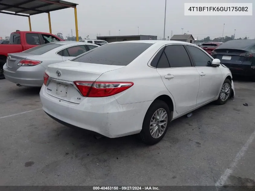 4T1BF1FK6GU175082 2016 Toyota Camry Le/Xle/Se/Xse