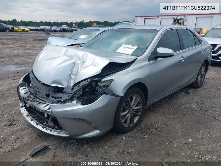 4T1BF1FK1GU522074 2016 Toyota Camry Se