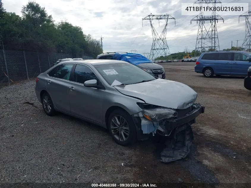 4T1BF1FK8GU216831 2016 Toyota Camry Se