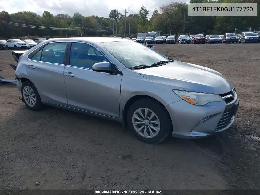 4T1BF1FK0GU177720 2016 Toyota Camry Le