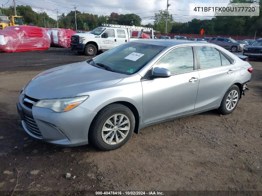 4T1BF1FK0GU177720 2016 Toyota Camry Le