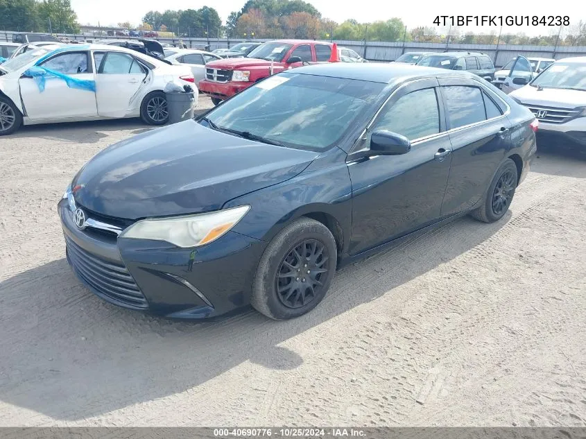 4T1BF1FK1GU184238 2016 Toyota Camry Le