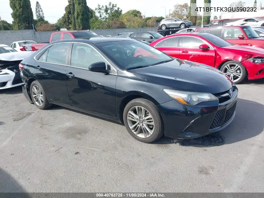 4T1BF1FK3GU590232 2016 Toyota Camry Se