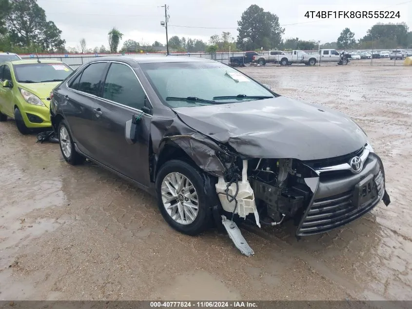 2016 Toyota Camry Le VIN: 4T4BF1FK8GR555224 Lot: 40777824