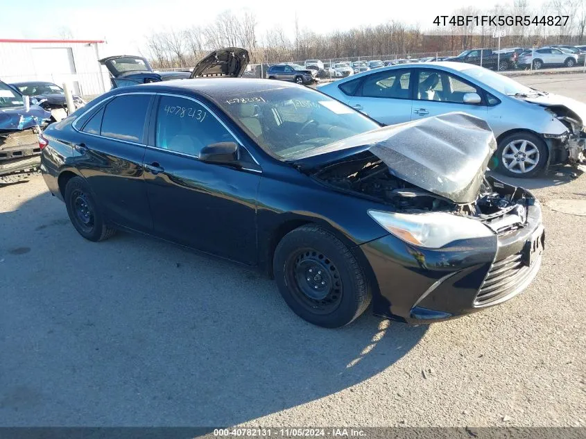 4T4BF1FK5GR544827 2016 Toyota Camry Le