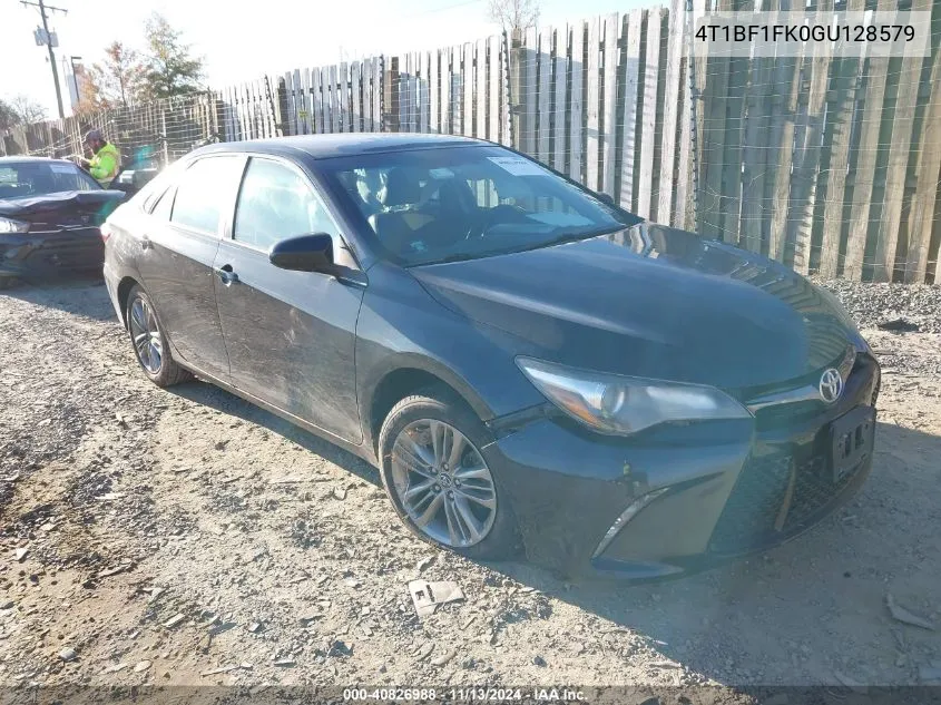 4T1BF1FK0GU128579 2016 Toyota Camry Se