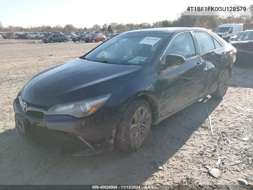 4T1BF1FK0GU128579 2016 Toyota Camry Se