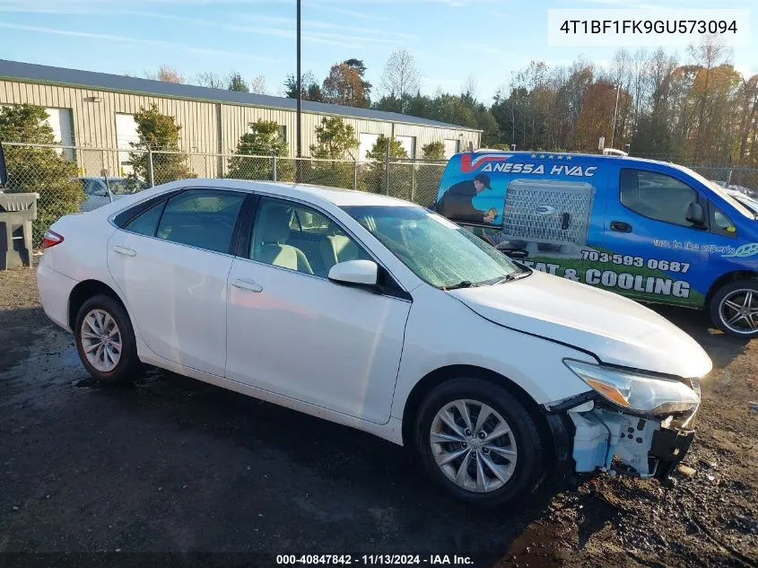 2016 Toyota Camry Le VIN: 4T1BF1FK9GU573094 Lot: 40847842