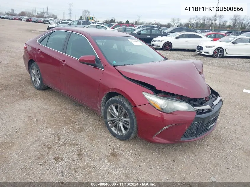 4T1BF1FK1GU500866 2016 Toyota Camry Se