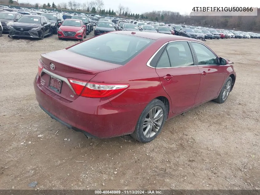 4T1BF1FK1GU500866 2016 Toyota Camry Se