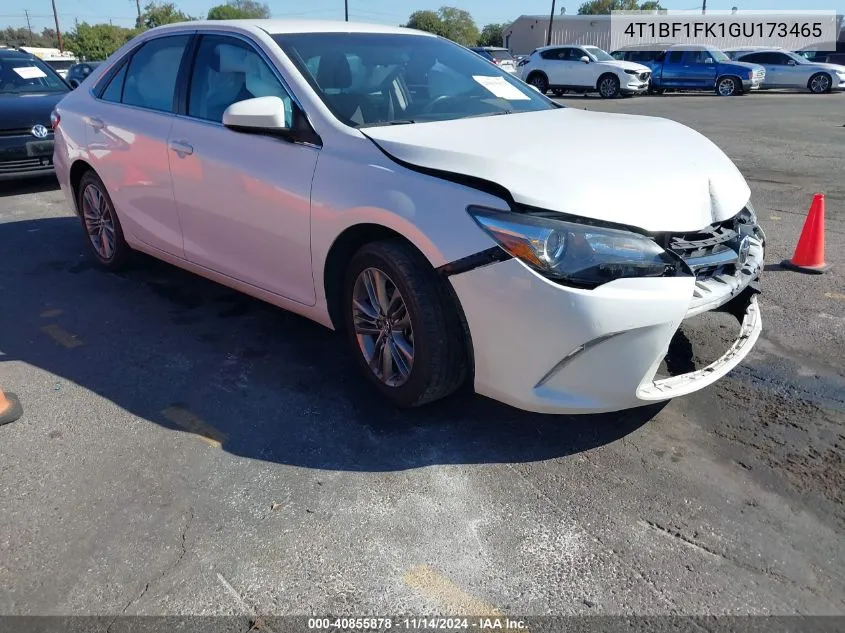 4T1BF1FK1GU173465 2016 Toyota Camry Se