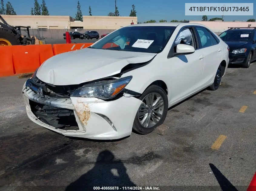 4T1BF1FK1GU173465 2016 Toyota Camry Se