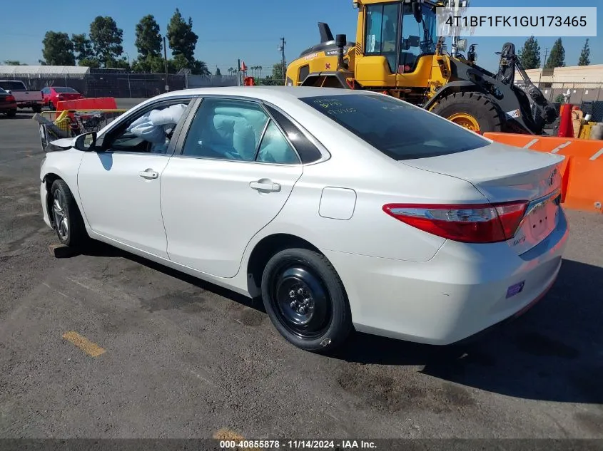 4T1BF1FK1GU173465 2016 Toyota Camry Se