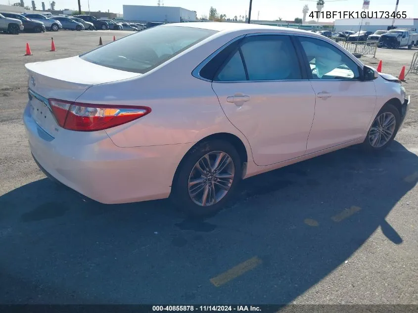 4T1BF1FK1GU173465 2016 Toyota Camry Se