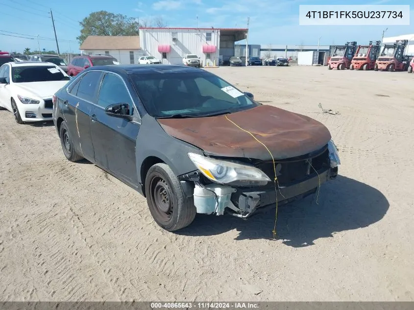 4T1BF1FK5GU237734 2016 Toyota Camry Le