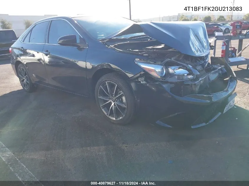 2016 Toyota Camry Le/Xle/Se/Xse VIN: 4T1BF1FK2GU213083 Lot: 40879627