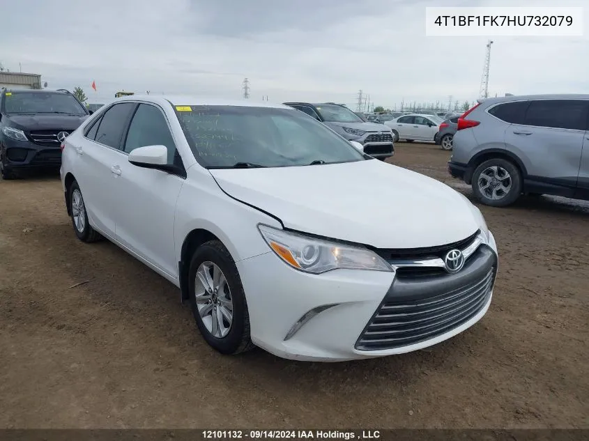 2017 Toyota Camry Le VIN: 4T1BF1FK7HU732079 Lot: 12101132