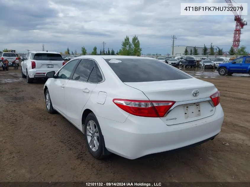 2017 Toyota Camry Le VIN: 4T1BF1FK7HU732079 Lot: 12101132