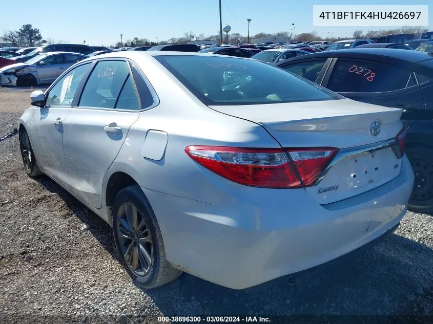 4T1BF1FK4HU426697 2017 Toyota Camry Se