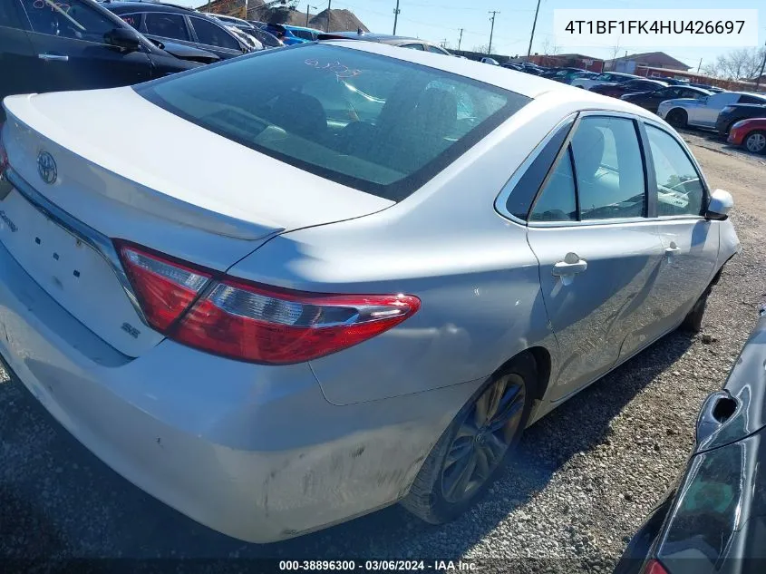 4T1BF1FK4HU426697 2017 Toyota Camry Se