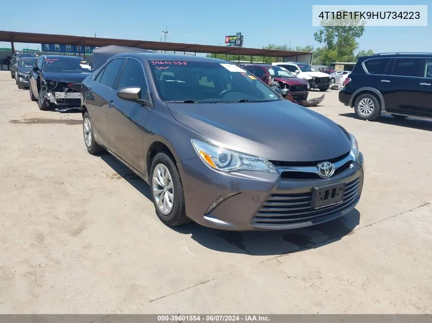 2017 Toyota Camry Le VIN: 4T1BF1FK9HU734223 Lot: 39601554