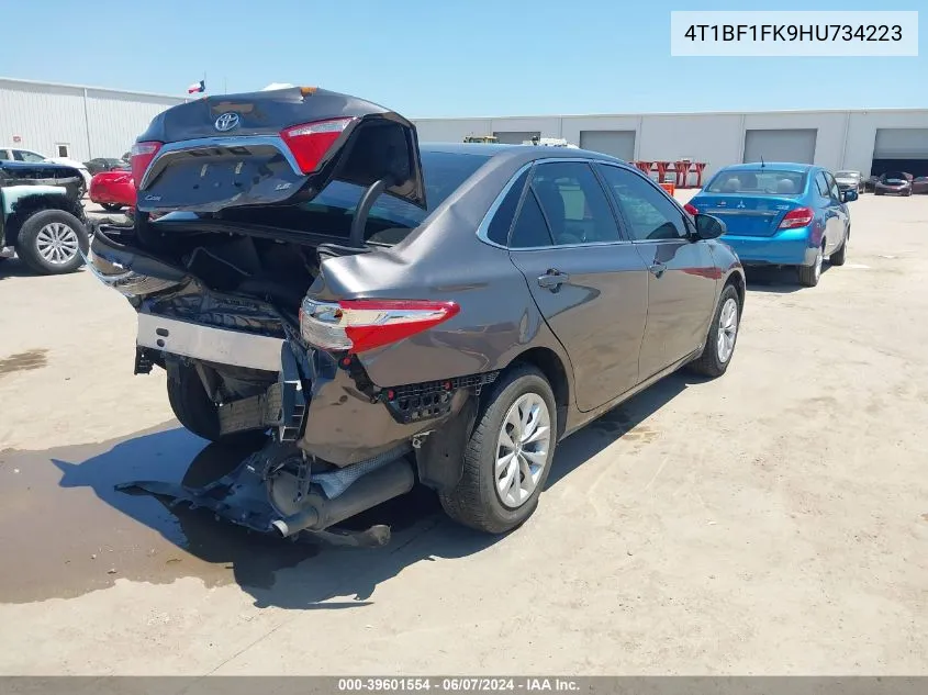 4T1BF1FK9HU734223 2017 Toyota Camry Le