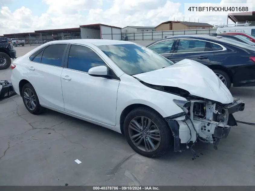 4T1BF1FKXHU401688 2017 Toyota Camry Le/Xle/Se/Xse