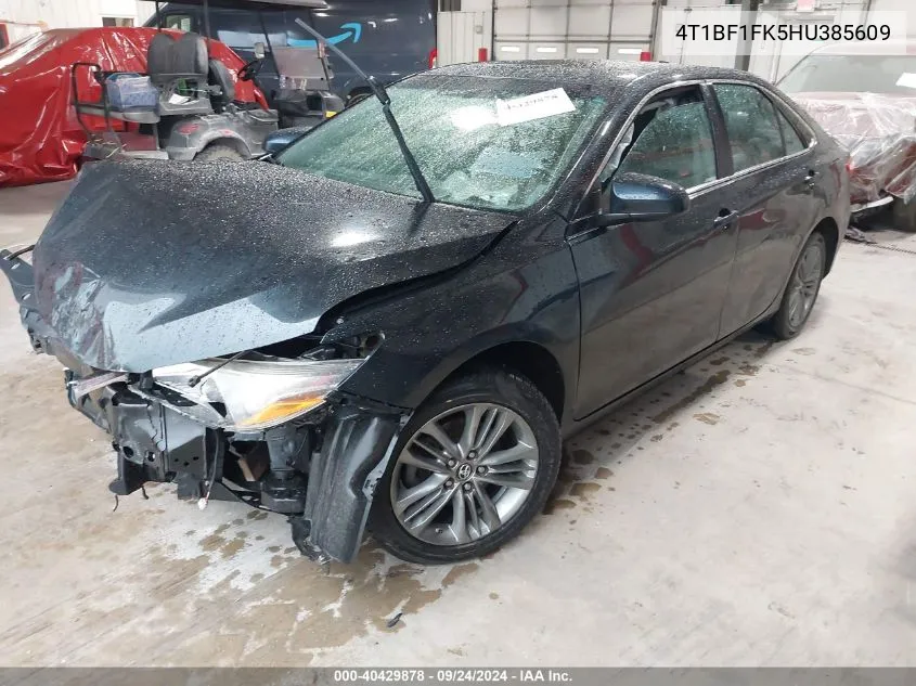 4T1BF1FK5HU385609 2017 Toyota Camry Se