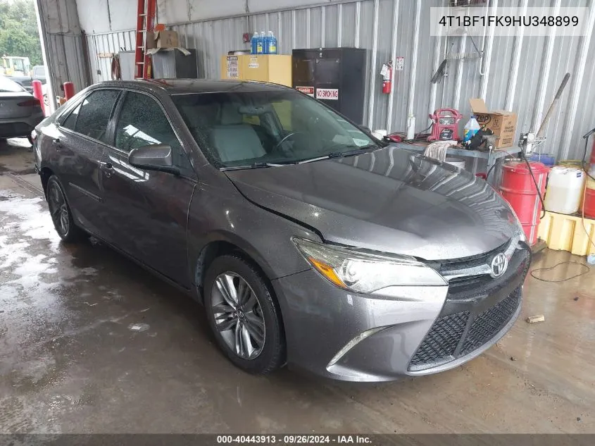 4T1BF1FK9HU348899 2017 Toyota Camry Se