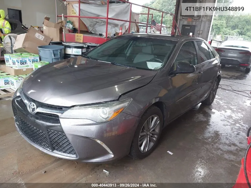 4T1BF1FK9HU348899 2017 Toyota Camry Se