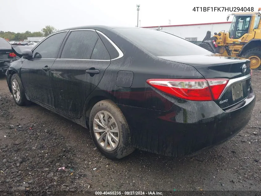 4T1BF1FK7HU294048 2017 Toyota Camry Le