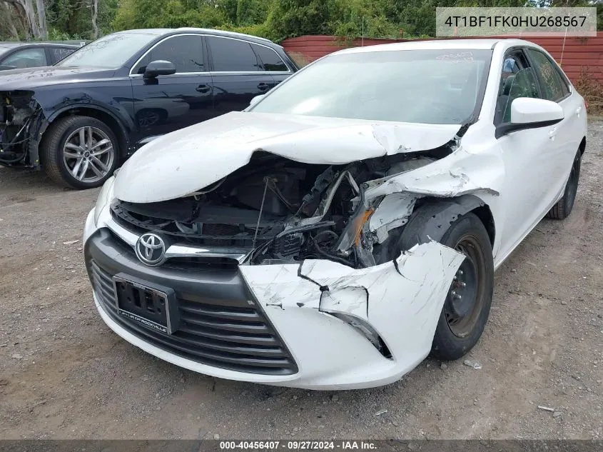 4T1BF1FK0HU268567 2017 Toyota Camry Le