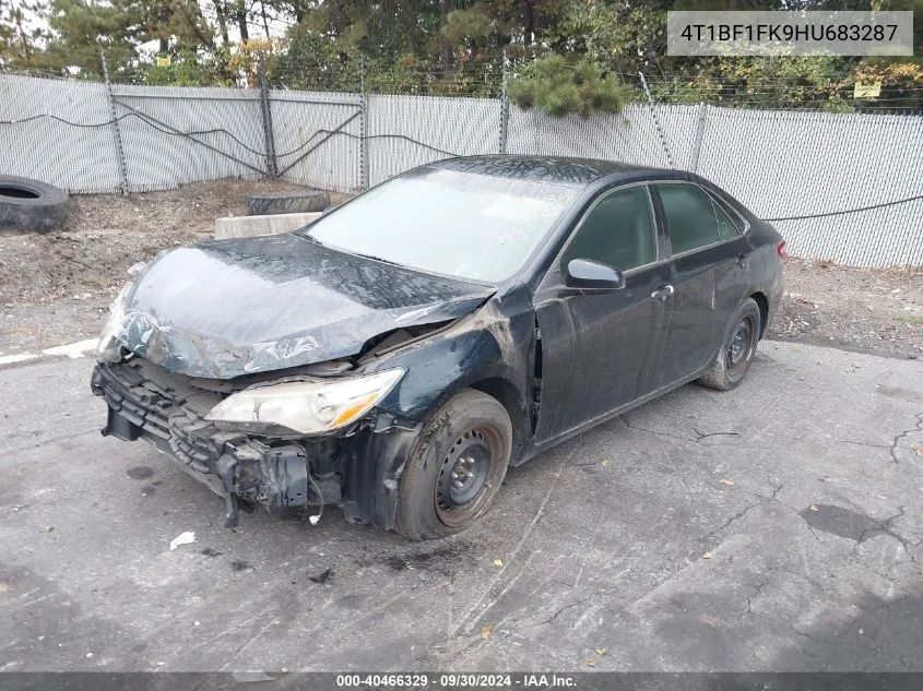 2017 Toyota Camry Le VIN: 4T1BF1FK9HU683287 Lot: 40466329