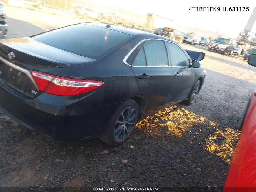 4T1BF1FK9HU631125 2017 Toyota Camry Xse