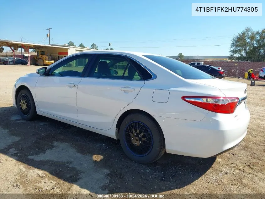 4T1BF1FK2HU774305 2017 Toyota Camry Le