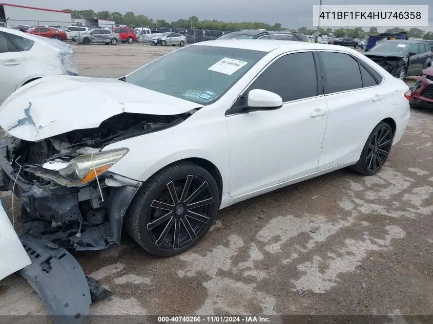 4T1BF1FK4HU746358 2017 Toyota Camry Le