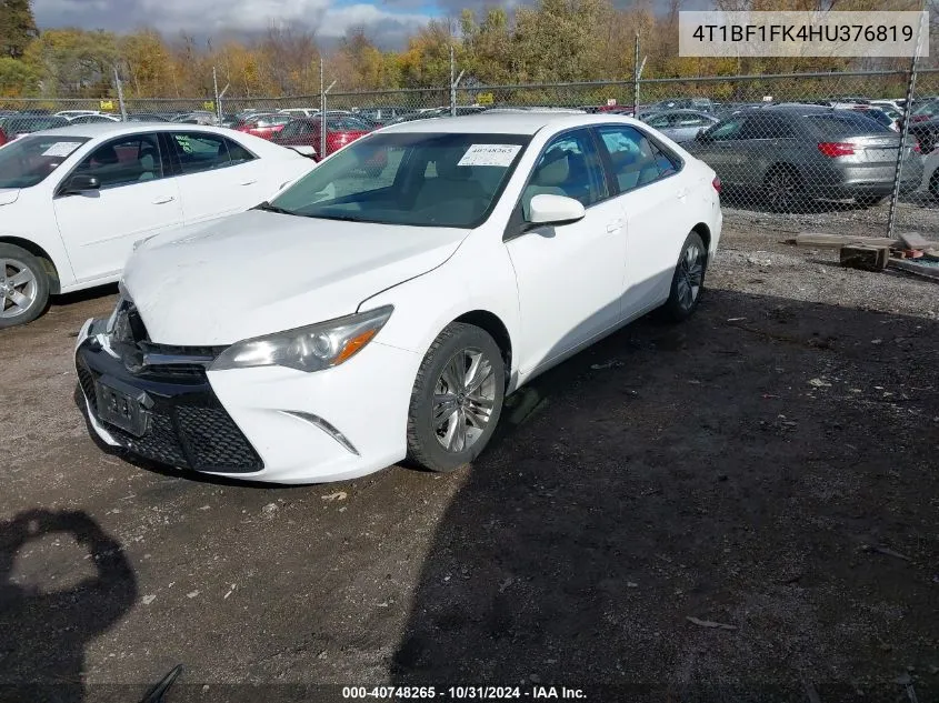 4T1BF1FK4HU376819 2017 Toyota Camry Se