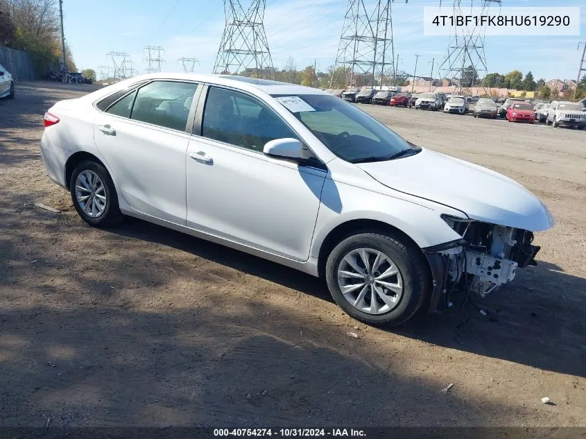 2017 Toyota Camry Le VIN: 4T1BF1FK8HU619290 Lot: 40754274