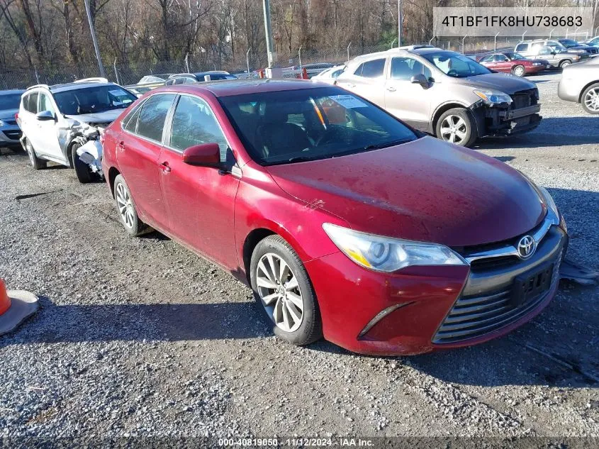 2017 Toyota Camry Xle VIN: 4T1BF1FK8HU738683 Lot: 40819050