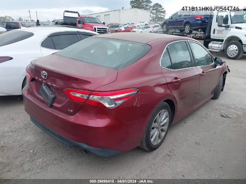 4T1B11HK9JU544746 2018 Toyota Camry Le